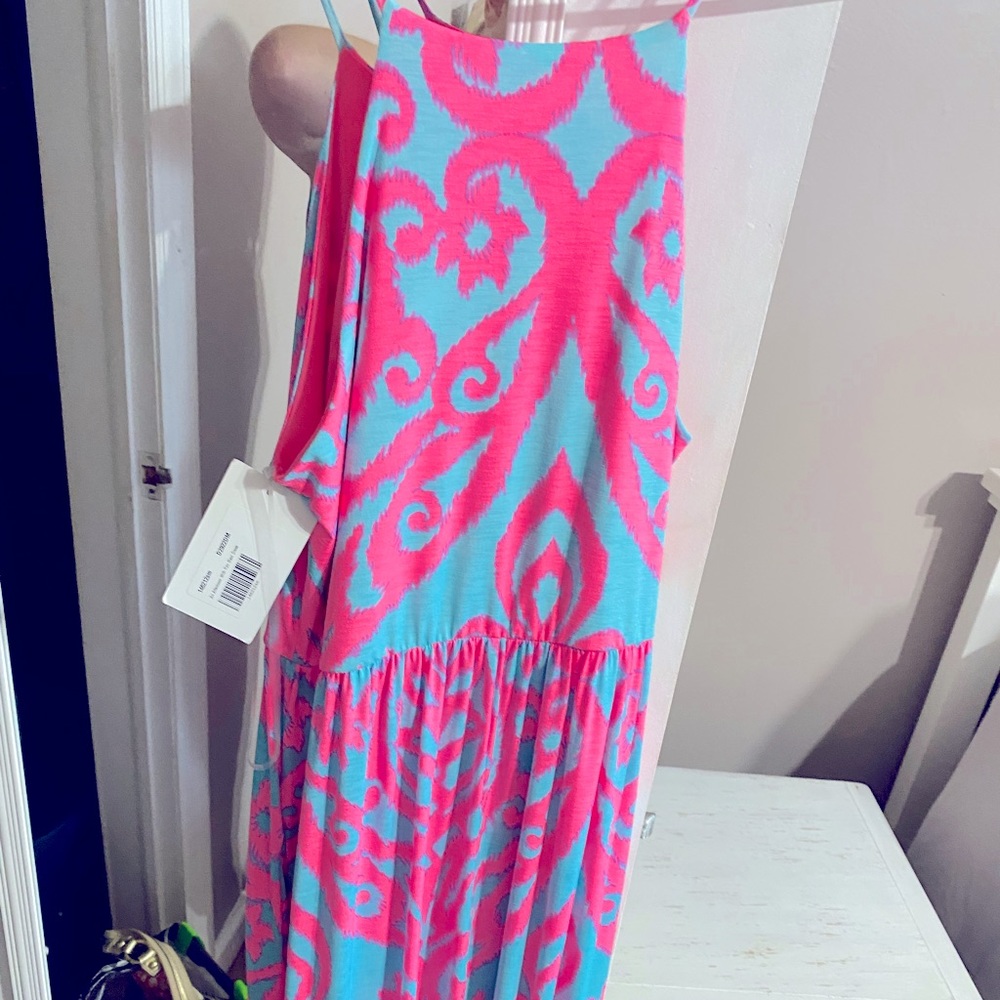 Pink Lily Maxi Dress